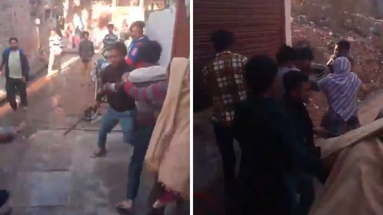 Kanpur में दबंगों ने महिलाओं को लाठी-डंडों से पीटा: नाली की सफाई को लेकर छिड़ा विवाद, 2 महिलाओं समेत कई घायल, VIDEO वायरल 