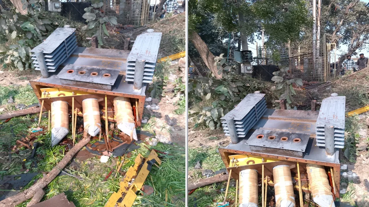 ट्रांसफॉमर में चोरी मलिहाबाद