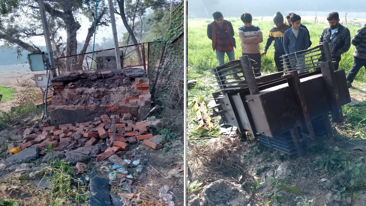 ट्रांसफॉमर से तेल चोरी