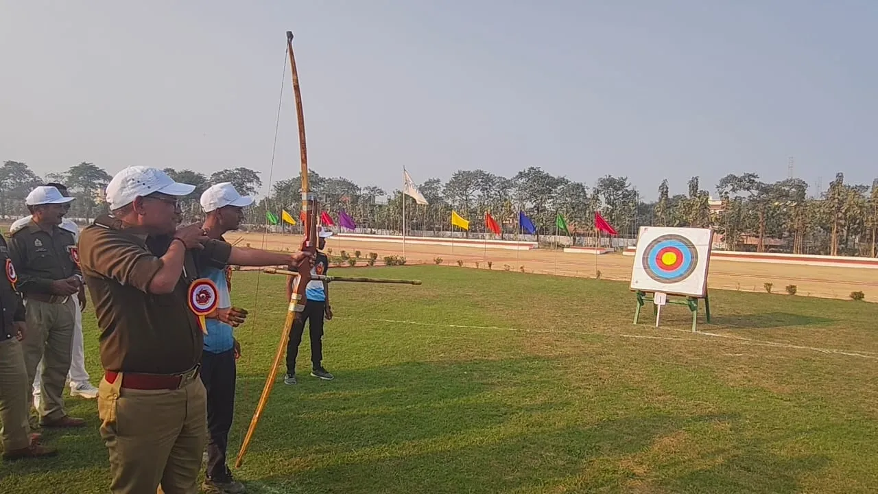Bahraich News : तीन दिवसीय आर्चरी तीरंदाजी प्रतियोगिता का शुभारंभ 