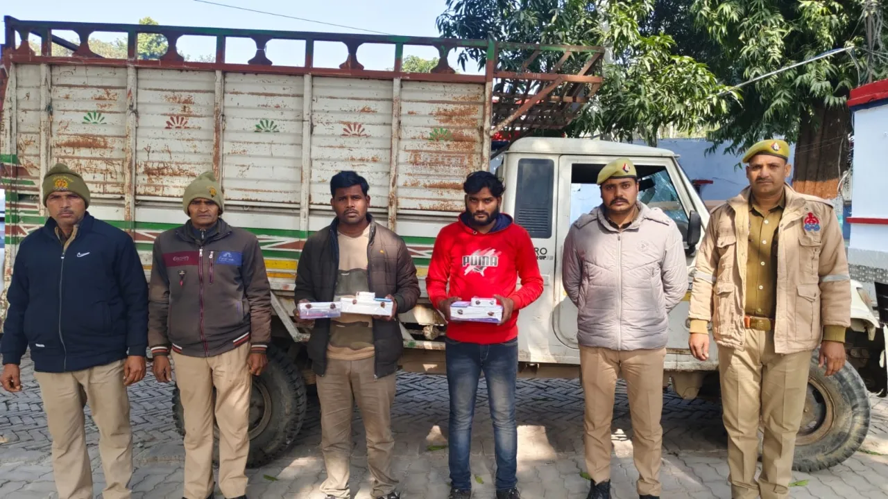 Ayodhya News : वाहन चेकिंग के दौरान पुलिसकर्मियों पर चलाई गोली, दो गिरफ्तार