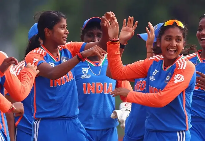 U19 Women's T20 World Cup 2025 : 59 गेंदें, 110 रन....गोंगाडी तृषा ने विस्फोटक शतक जड़ रच दिया इतिहास, भारत ने आयरलैंड को 150 रनों से हराया