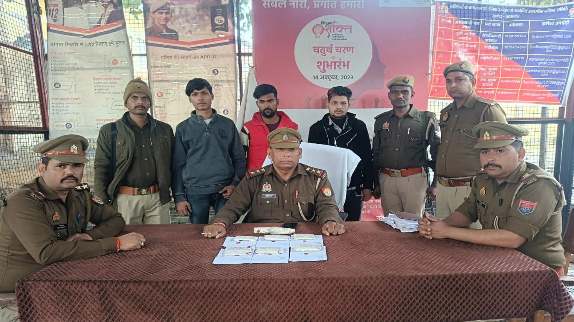कासगंज: सोरों में लूटपाट करने वाले तीन शातिर लुटेरे गिरफ्तार