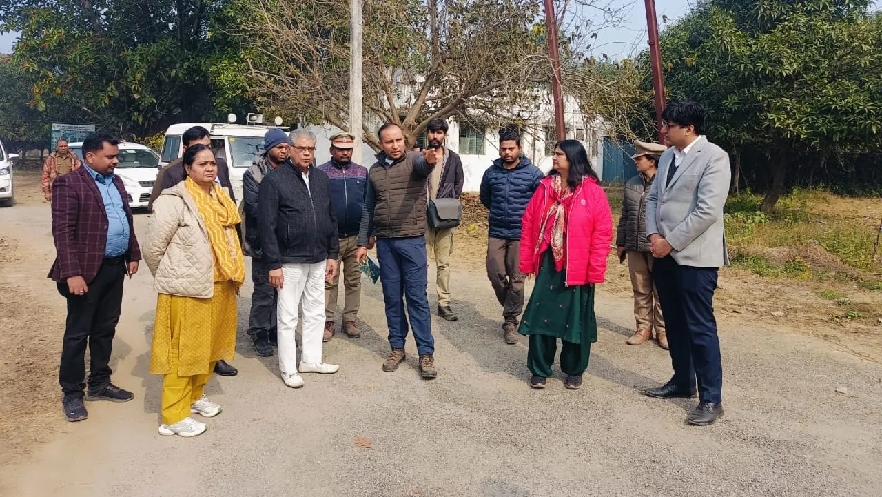 वनमंत्री का निरीक्षण