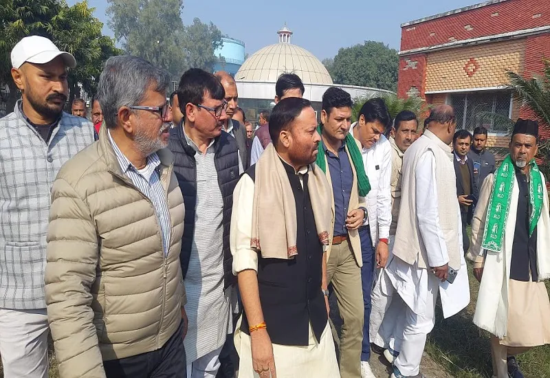 Rampur : आधुनिक तकनीक के साथ शुरू होगी रामपुर की आर्यभट्ट नक्षत्रशाला, मंत्री अनिल कुमार ने किया निरीक्षण 