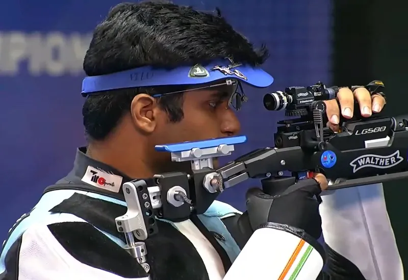 विश्व जूनियर चैंपियन पार्थ माने ने 10 मीटर एयर राइफल में जीता स्वर्ण पदक