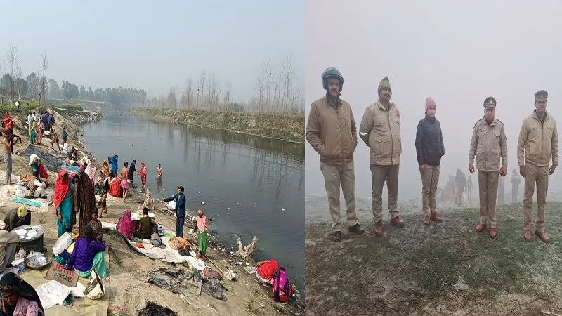 Rampur : मौनी अमावस्या पर श्रद्धालुओं ने रामगंगा में लगाई आस्था की डुबकी, खुशहाली की कामना