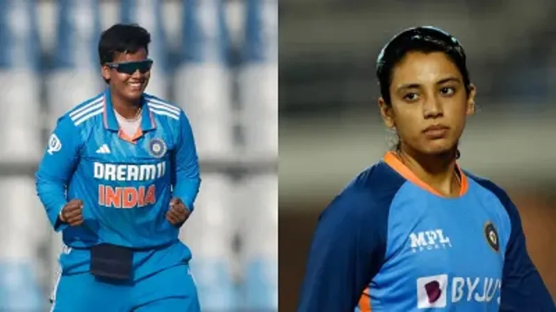 स्मृति मंधाना-दीप्ति शर्मा आईसीसी की महिला वनडे टीम में शामिल, पुरुष टीम में किसी भारतीय को जगह नहीं