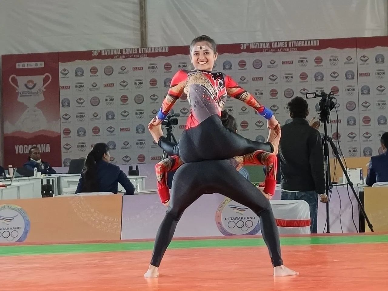 अल्मोड़ाः आर्टिस्टिक योगासन युगल में हरियाणा का स्वर्ण पदक पर कब्जा   