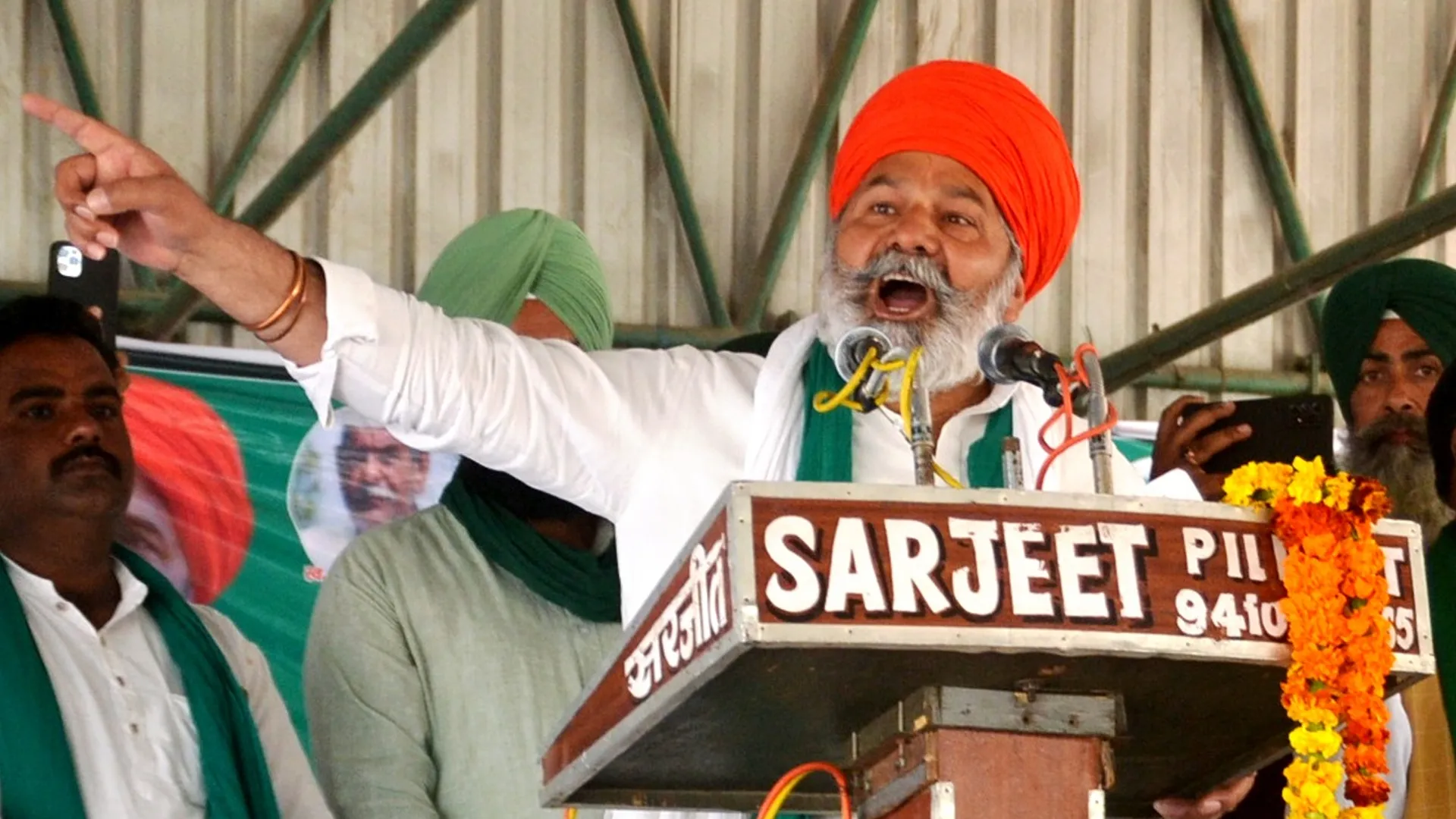 पीलीभीत: तराई से टिकैत ने भरी हुंकार, बोले- एग्रीकल्चर हड़ताल बनेगी देश का मुख्य आंदोलन