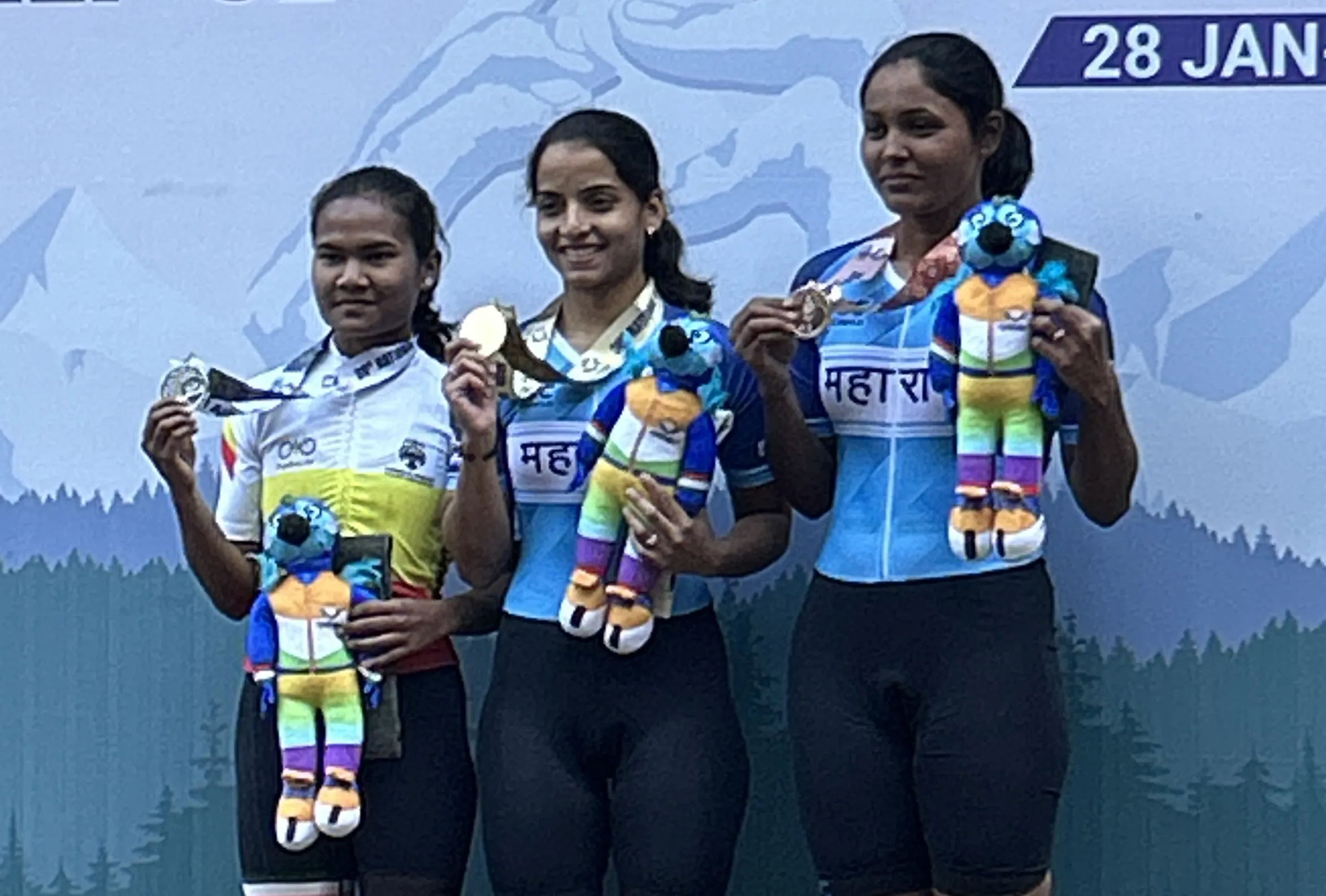 सर्विस स्पोर्ट्स कंट्रोल बोर्ड और महाराष्ट्र ने जीता गोल्ड