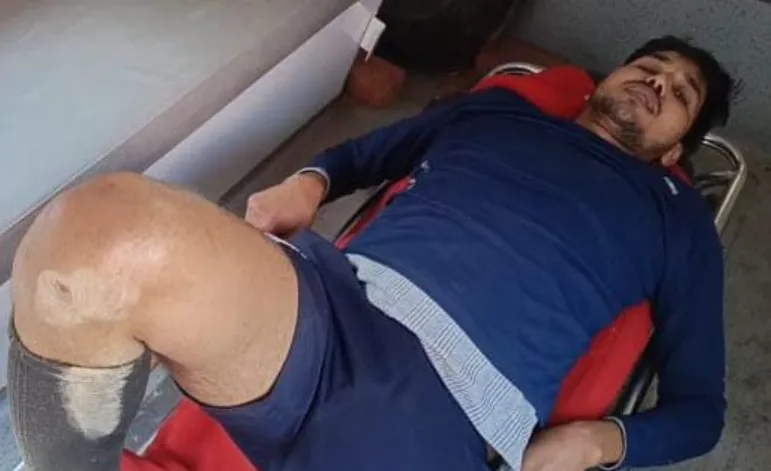 Bareilly: पुलिस भर्ती...मंजिल से कुछ कदम दूरी पर लड़खड़ाकर गिरा युवक, 12वें राउंड में टूटा पैर