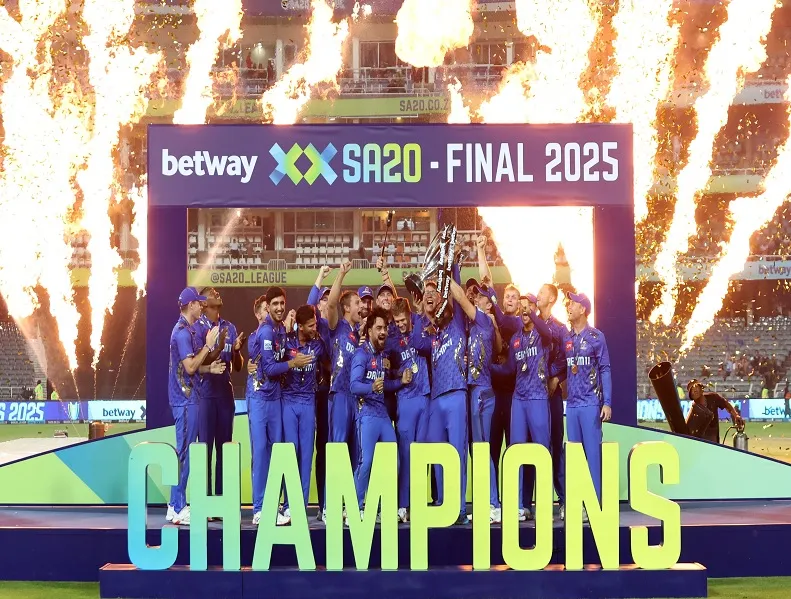  SA20 : राशिद खान की एमआई केपटाउन बनी एसए 20 चैंपियन, सनराइजर्स ईस्टर्न केप को को हराया