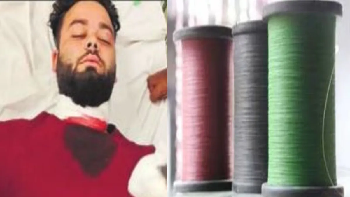 बरेली: मांझे की चपेट में आने से बाइक सवार युवक की कटी गर्दन, साथ में बैठी युवती भी गिरकर घायल