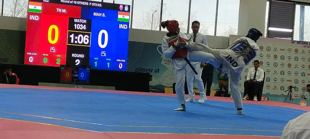 ताइक्वांडो में दूसरे दिन भी उत्तराखंड की झोली में 5 पदक
