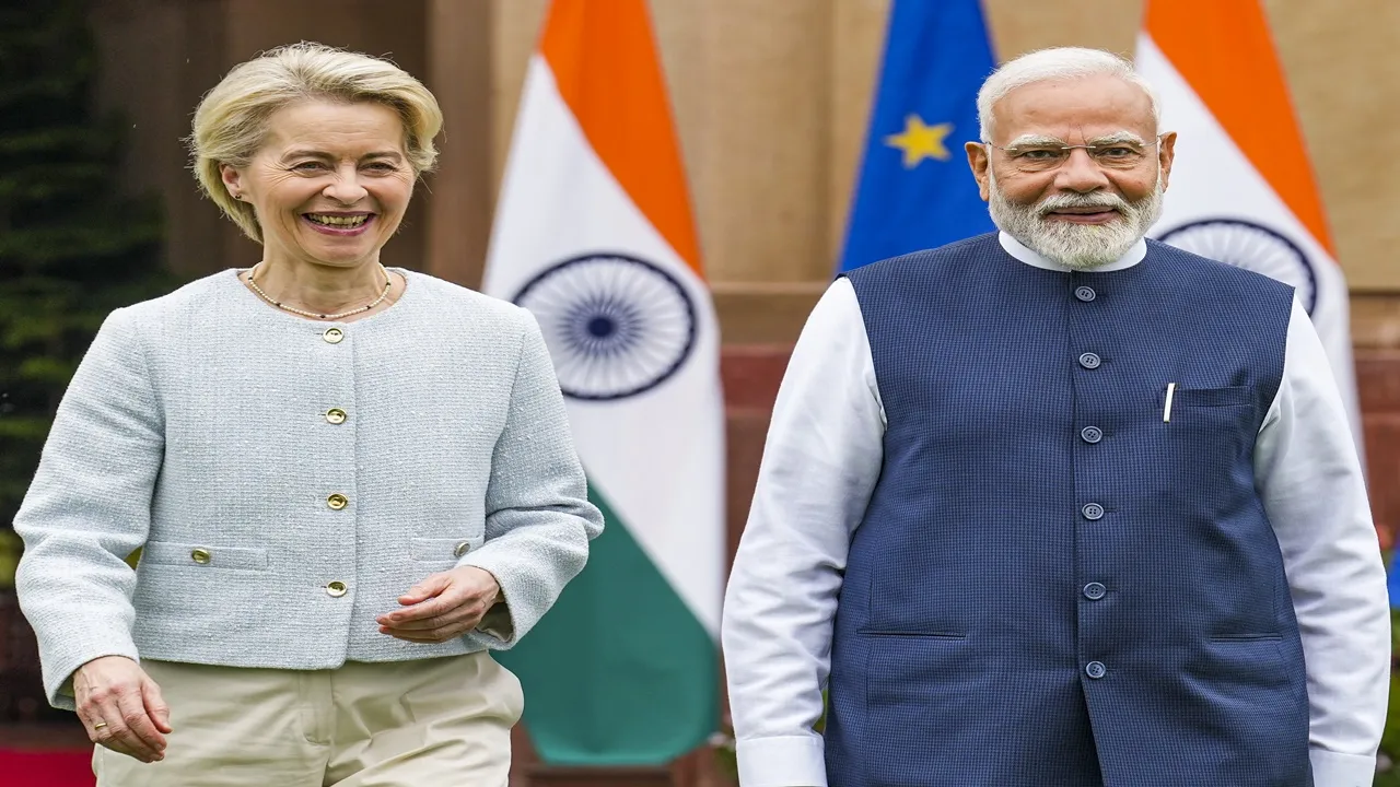 प्रधानमंत्री मोदी से मिलीं यूरोपीय आयोग की प्रमुख वॉन डेर लेयेन, रणनीतिक साझेदारी को बढ़ाने पर हुई चर्चा