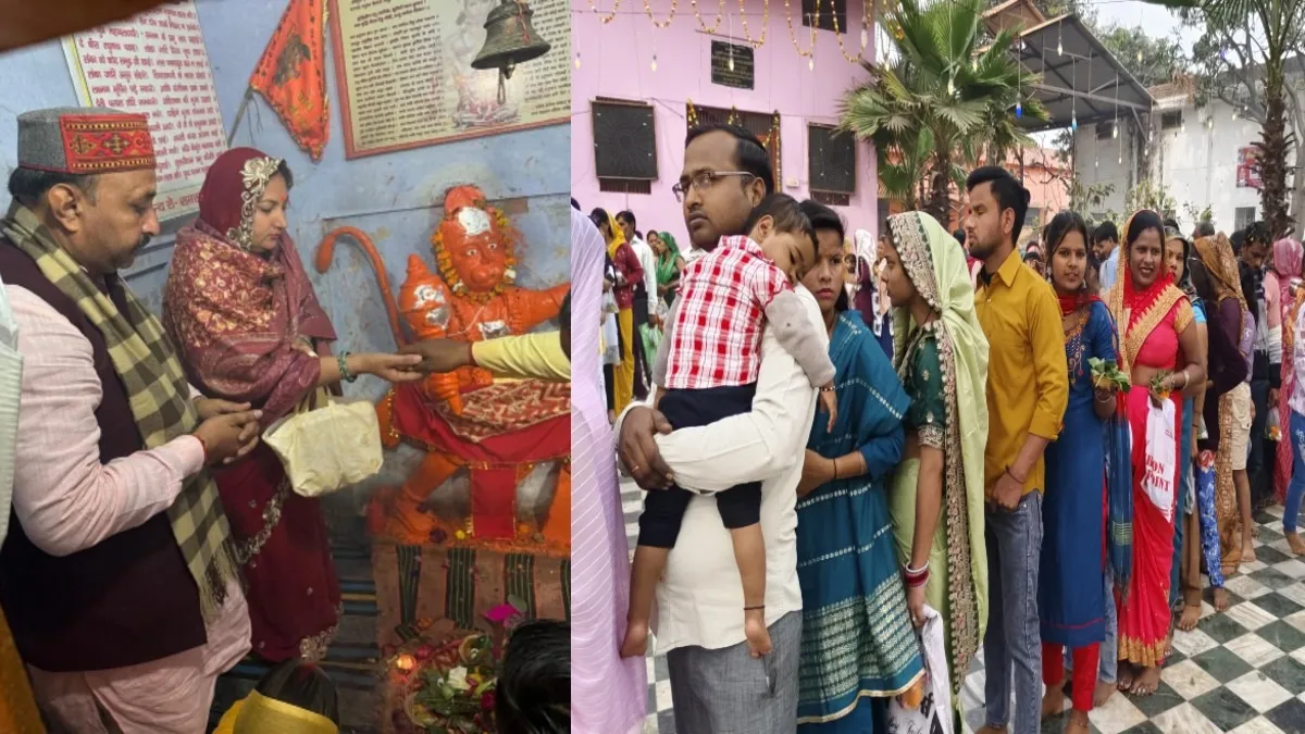 संभल में 46 साल बाद खुले शिव मंदिर पर जलाभिषेक के लिए उमड़े शिव भक्त