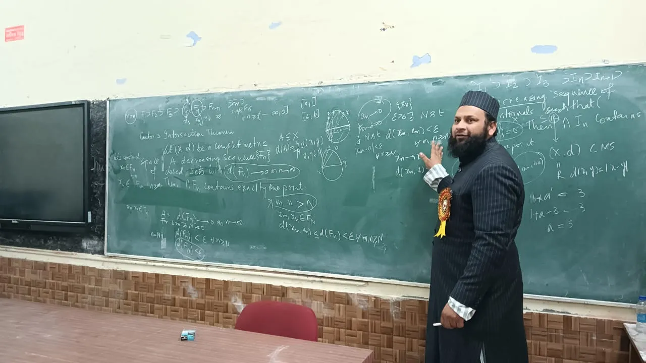 जामिया मिलिया इस्लामिया विश्वविद्यालय के प्रो. उद्दीन ने एमबीपीजी के छात्रों को दी जानकारी