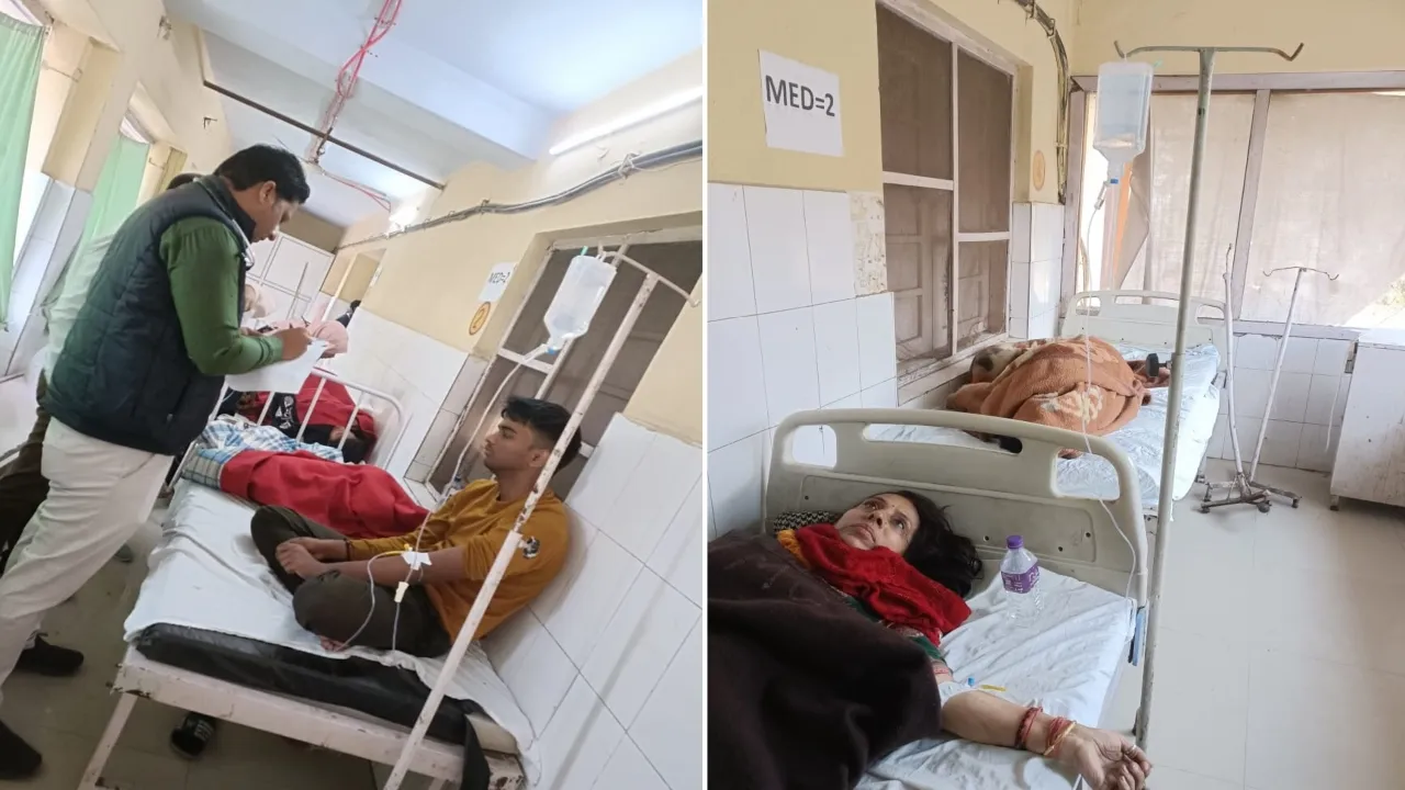 Gonda News : वैवाहिक समारोह का खाना खाने से 50 से अधिक बीमार, दो की हालत गंभीर