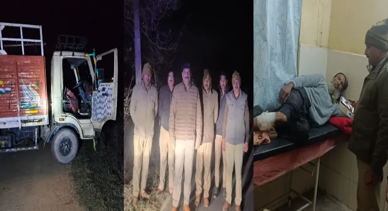 बदायूं: मुठभेड़ के बाद ट्रांसफार्मर का सामान चोरी करने वाले दो बदमाश गिरफ्तार, दो फरार