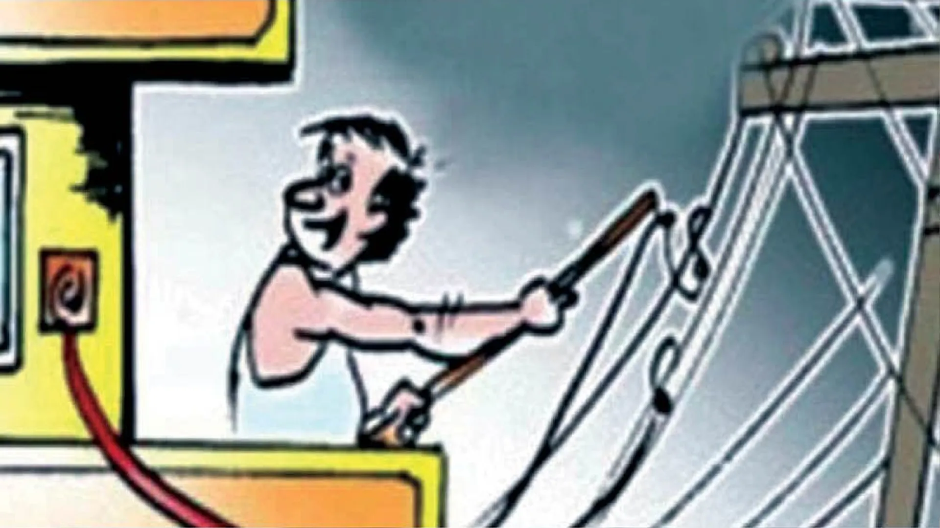 रामपुर जिले  में 852 स्थानों पर छापे, 60 घरों में बिजली चोरी पकड़ी