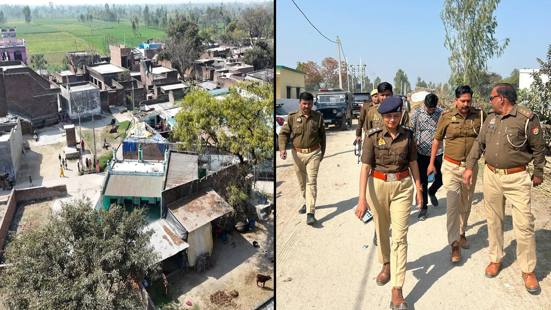 कासगंज: होलिका दहन को लेकर सराय जुन्नादार में तनाव बरकरार, ड्रोन कैमरों से हो रही निगरानी