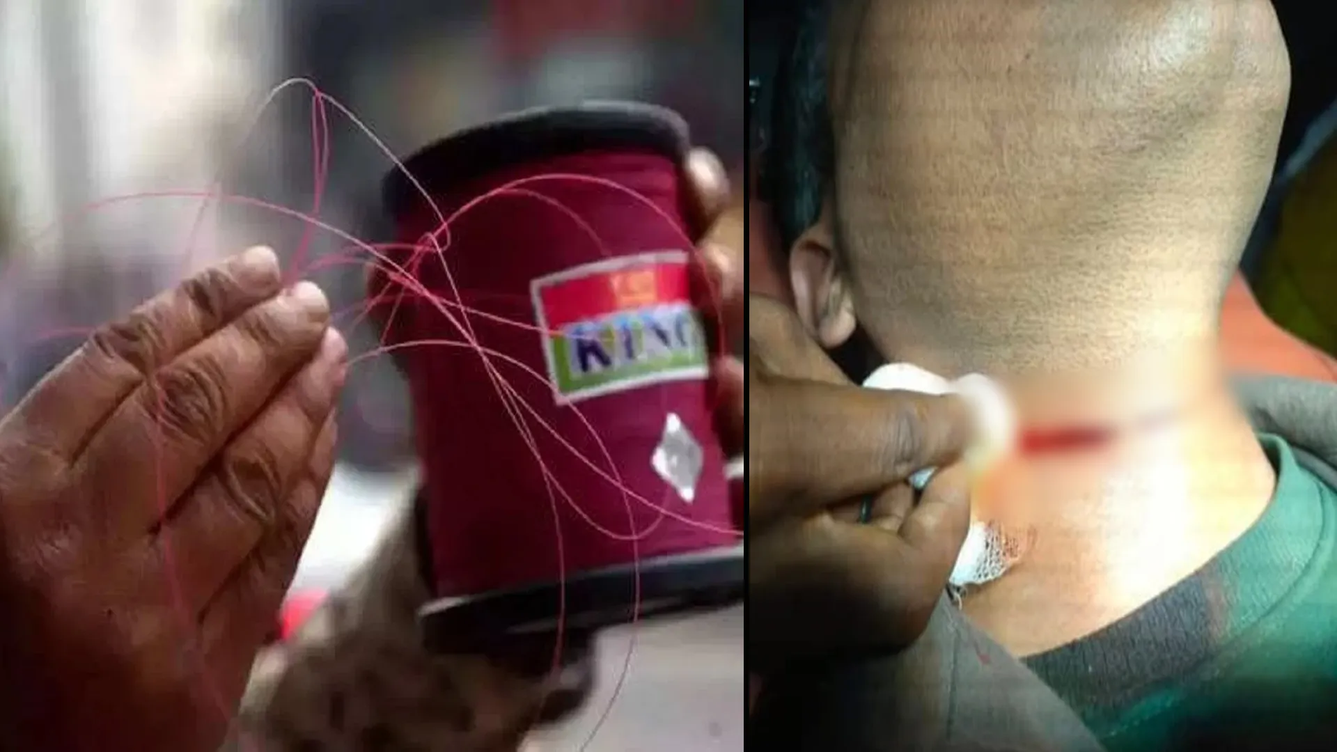 शाहजहांपुर : चाइनीज मांझे से सिपाही की कटी गर्दन, घायल