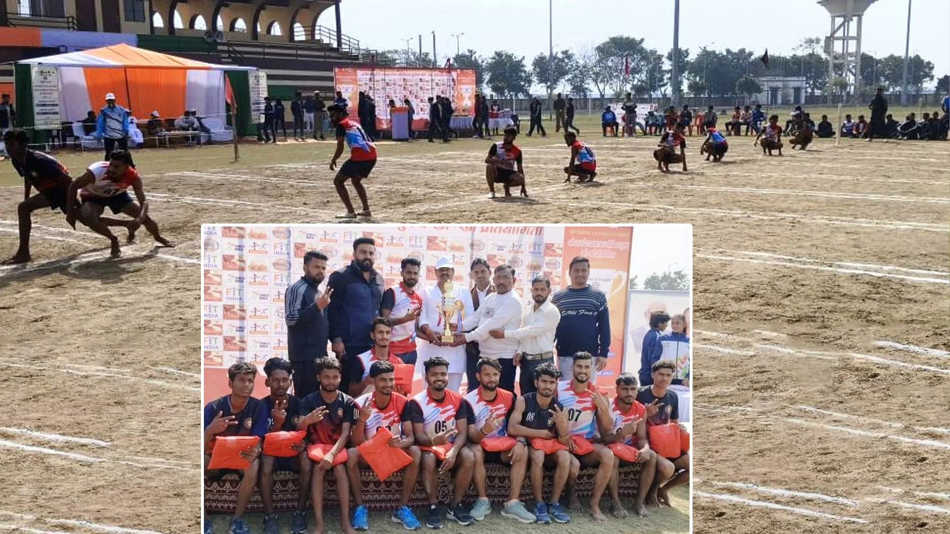 कासगंज: देवरिया बना स्टेट खो-खो चैंपियन, मेरठ को 14 प्वाइंट से हराकर जीता खिताब