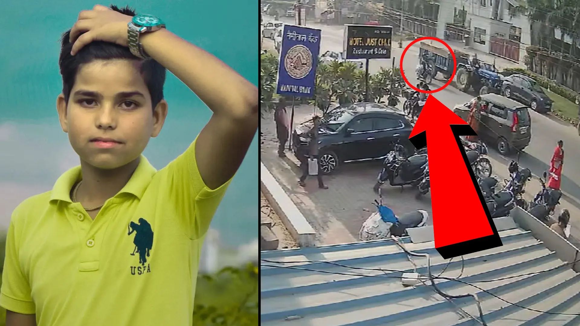 बरेली: देखें VIDEO...बेकाबू ट्रैक्टर ट्रॉली ने छीना घर का एक लौता चिराग...सीसीटीवी में कैद हुई घटना