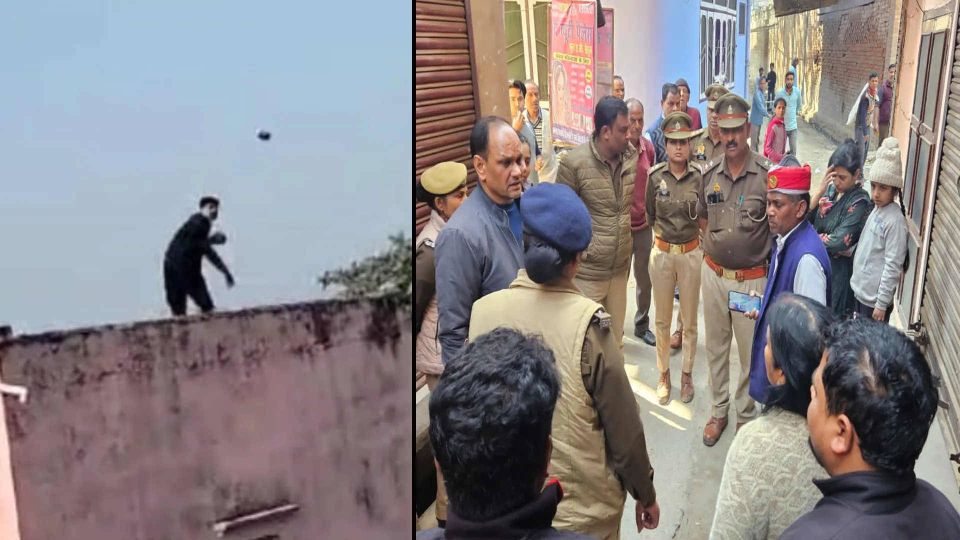 शाहजहांपुर: मकान पर कब्जे को लेकर बवाल के बाद पथराव, कई राहगीर घायल