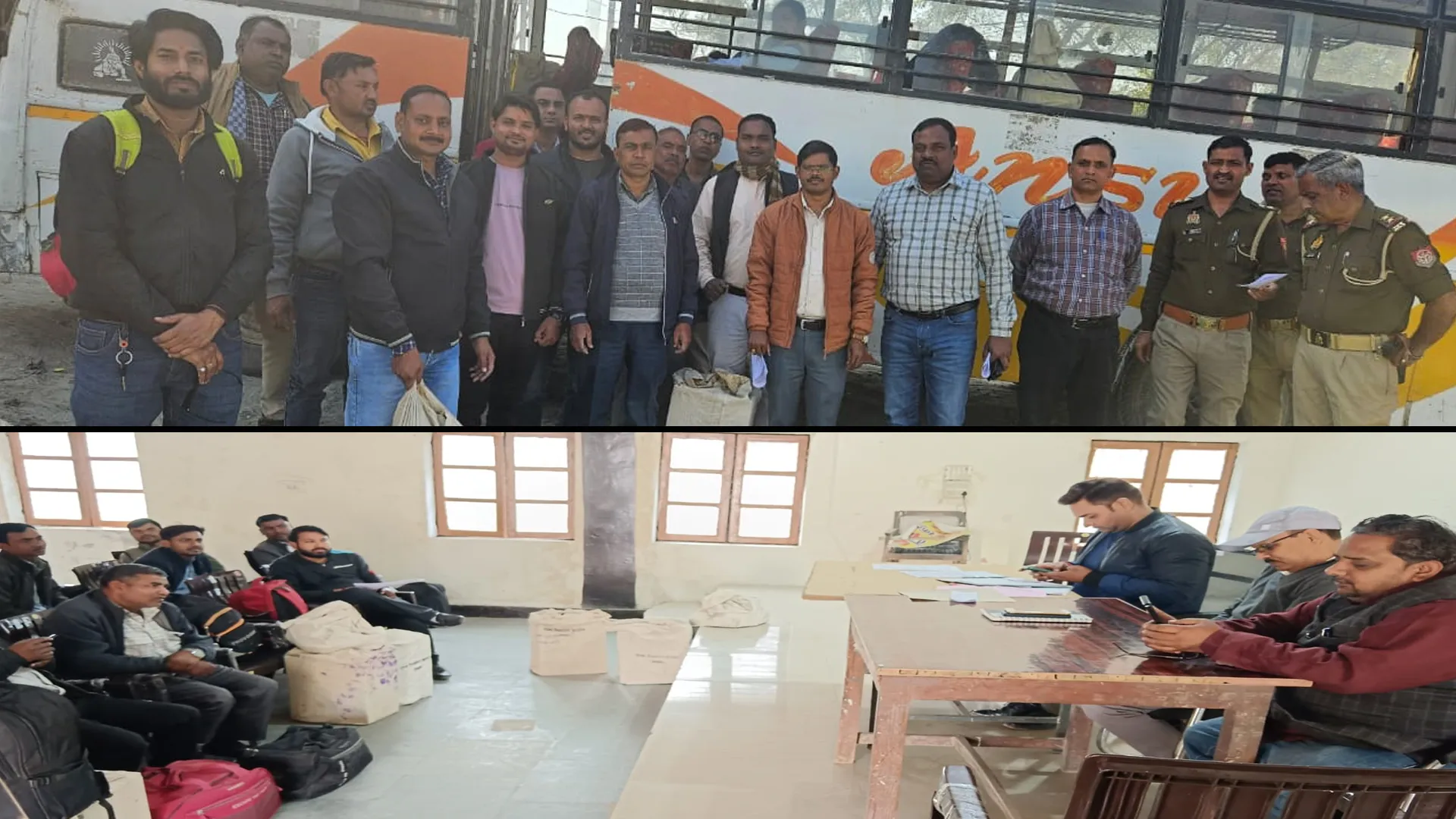 शाहजहांपुर: चार ग्राम प्रधान और एक बीडीसी उपचुनाव के लिए पोलिंग पार्टियां रवाना