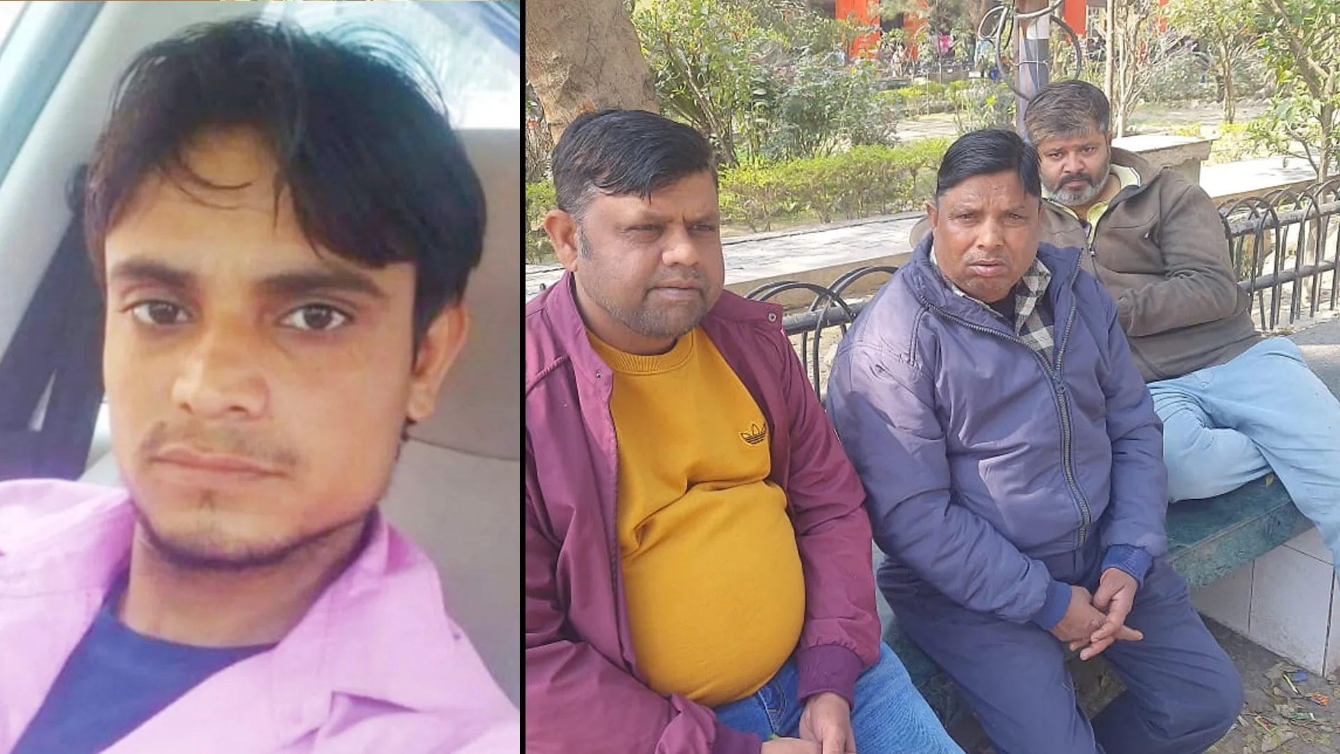 रामपुर: सड़क हादसे में बाइक सवार युवक की मौत के बाद परिवार मे मातम