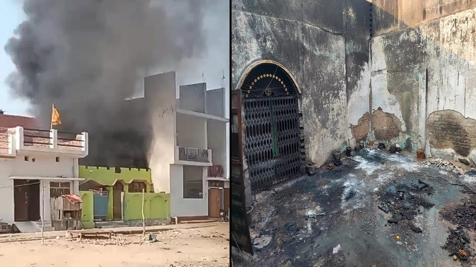 लखीमपुर खीरी: तारपीन तेल पैंकिंग कारखाने में भीषण आग से हड़कंप, किशोर झुलसा