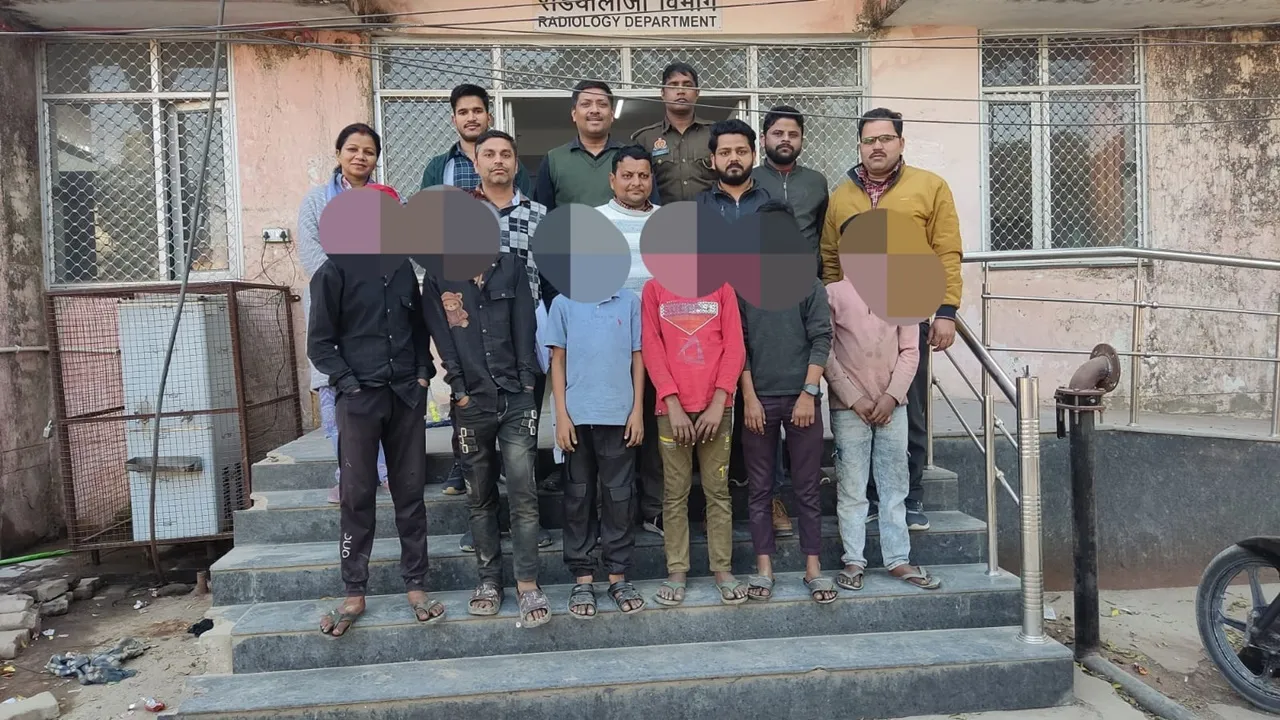 बहराइच में पुलिस और श्रम विभाग की बड़ी कार्रवाई: प्रतिष्ठानों से छह बाल श्रमिकों को  कराया मुक्त