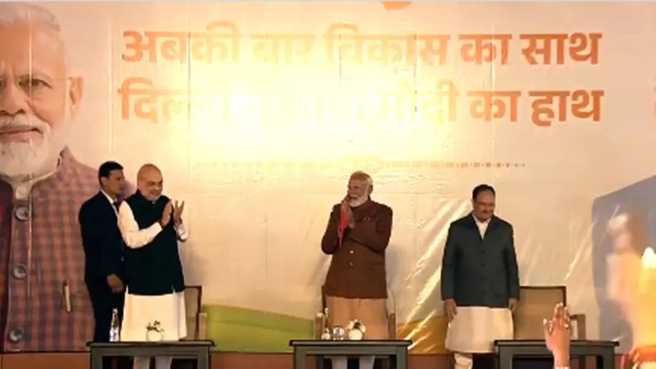 Delhi Election Results: दिल्ली की सत्ता पर भाजपा का कब्जा, PM मोदी पहुंचे BJP मुख्यालय