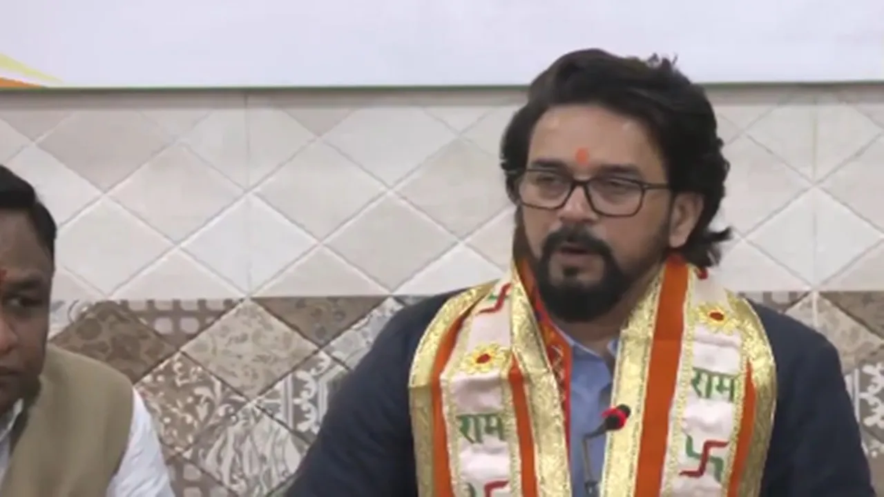 मैं दिल्ली की जनता का आभार प्रकट करता हूं... भाजपा की जीत पर लखनऊ में बोले अनुराग ठाकुर