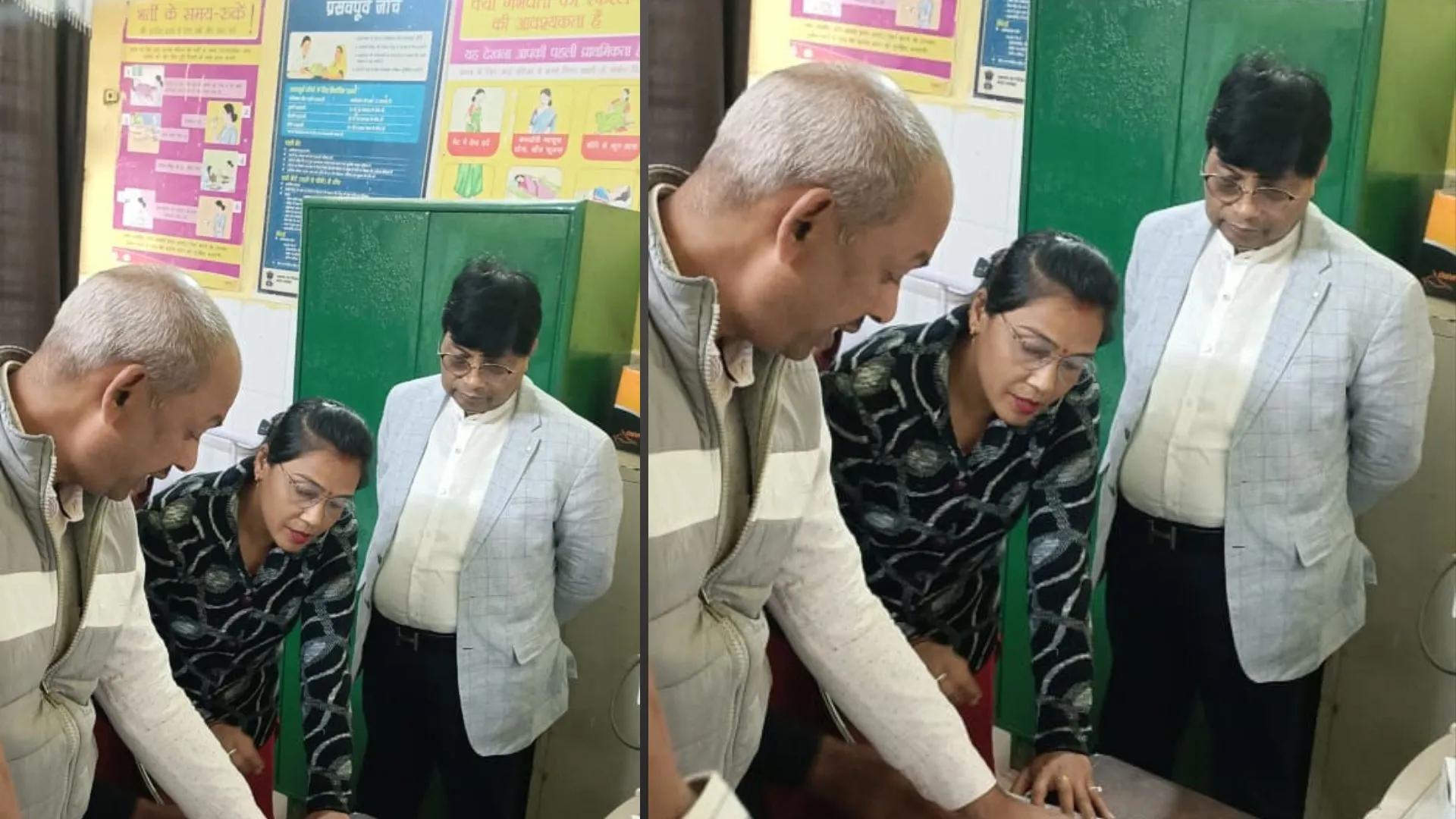 अयोध्या: सीएमओ ने सीएचसी का किया औचक निरीक्षण, कई कर्मचारी मिले गैर हाजिर 