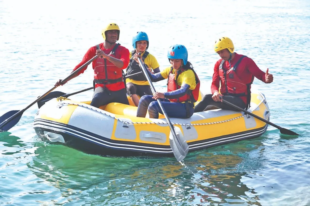 राफ्टिंग की डाउन रिवर मिक्स में कर्नाटक ने मारी बाजी