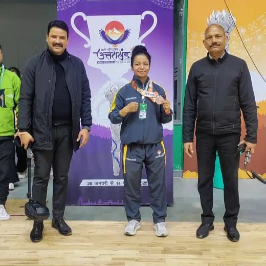 राज्य की बेटी ज्योति वर्मा ने राष्ट्रीय खेल में जीता पदक, उत्तराखंड में खुशी की लहर  