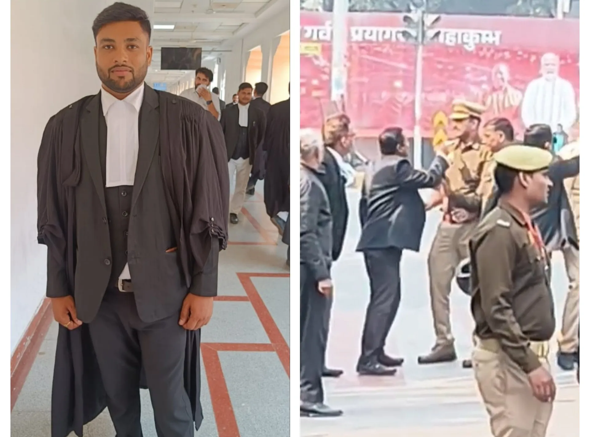 Prayagraj में हाईकोर्ट के अधिवक्ता से मारपीट, एसआई सस्पेंड: चित्रकूट के रहने वाले हैं... 
