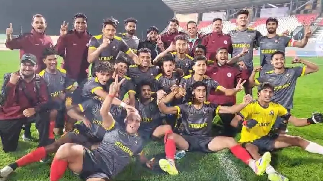 फुटबॉल का रोमांच, दिल्ली को हरा फाइनल में उत्तराखंड