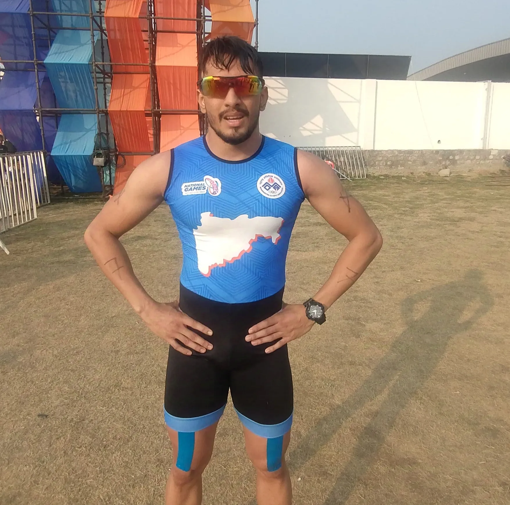 राष्ट्रीय खेल: टेट्राथलॉन में महाराष्ट्र ने झटके दो गोल्ड