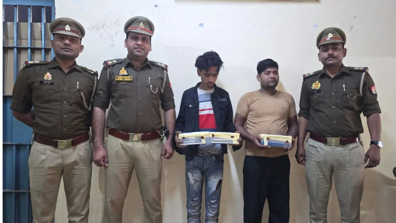 कानपुर पुलिस ने तीन शातिरों को किया गिरफ्तार, एक बाल अपचारी शामिल: चेन लूट समेत इन वारदातों को अंजाम देने की बात कबूली