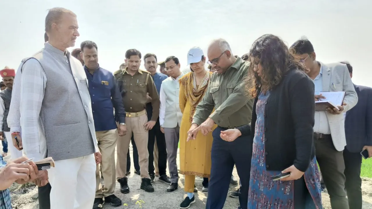 Samsi Lake Inspection Kanpur 1