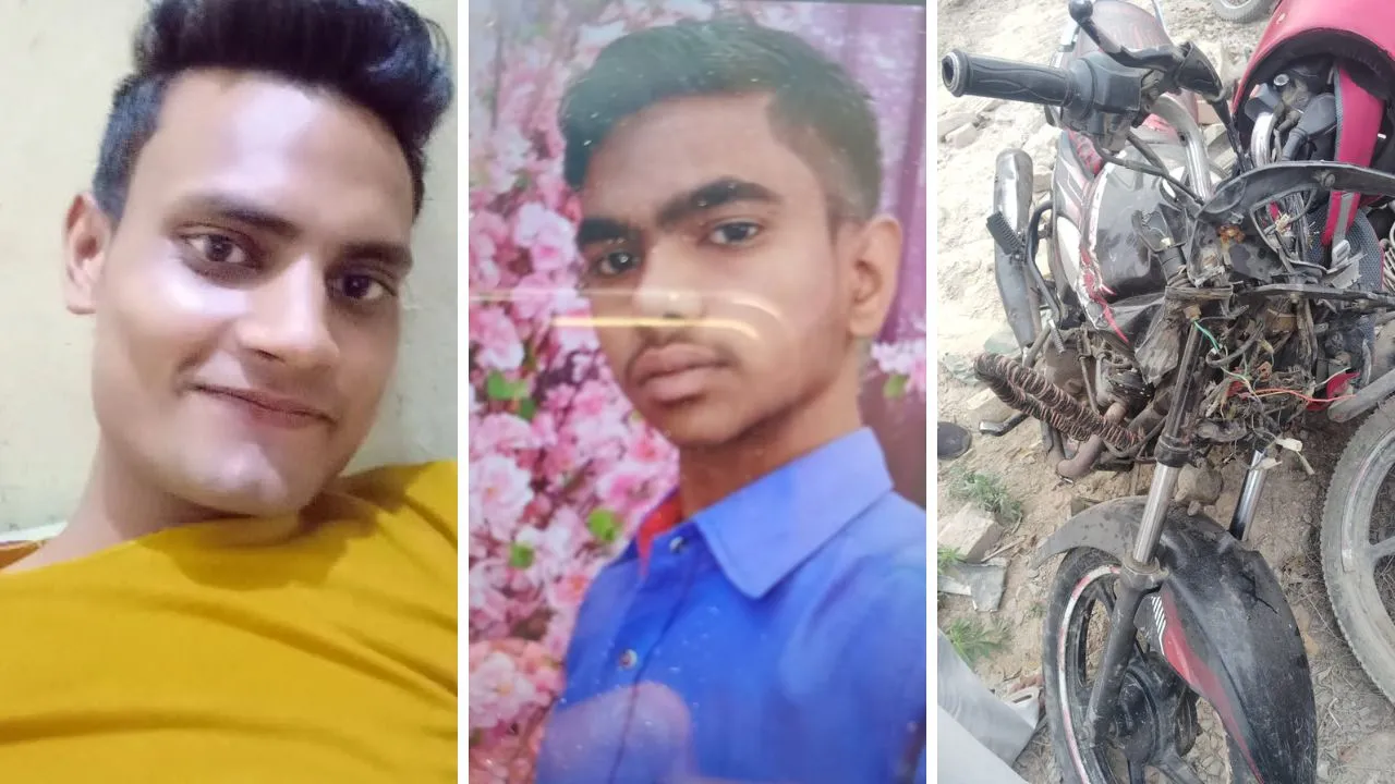 उन्नाव में ट्रांसगंगा सिटी के पास तेज रफ्तार बाइक पीछे से ट्रक में घुसी, दो युवकों की मौत; परिवार में पसरा मातम