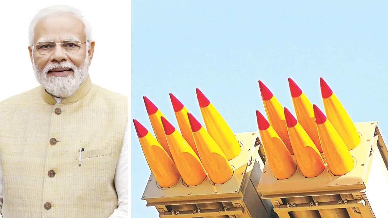 पिनाका का मूल्यांकन करने शहर आ सकता फ्रांसीसी दल, PM Modi के दौरे में फ्रांस ने पिनाका रॉकेट लांचर खरीदने में दिखाई दिलचस्पी 