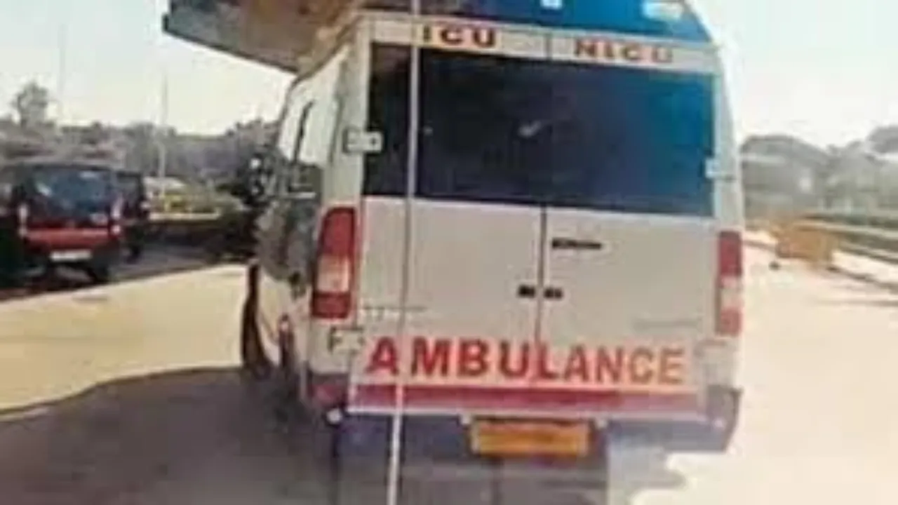 30 मिनट में 28 किलोमीटर दौड़ी एंबुलेंस, बीमार बच्चे के लिए लखनऊ पुलिस ने बनाया ग्रीन कॉरिडोर, पहुंचाया एयरपोर्ट