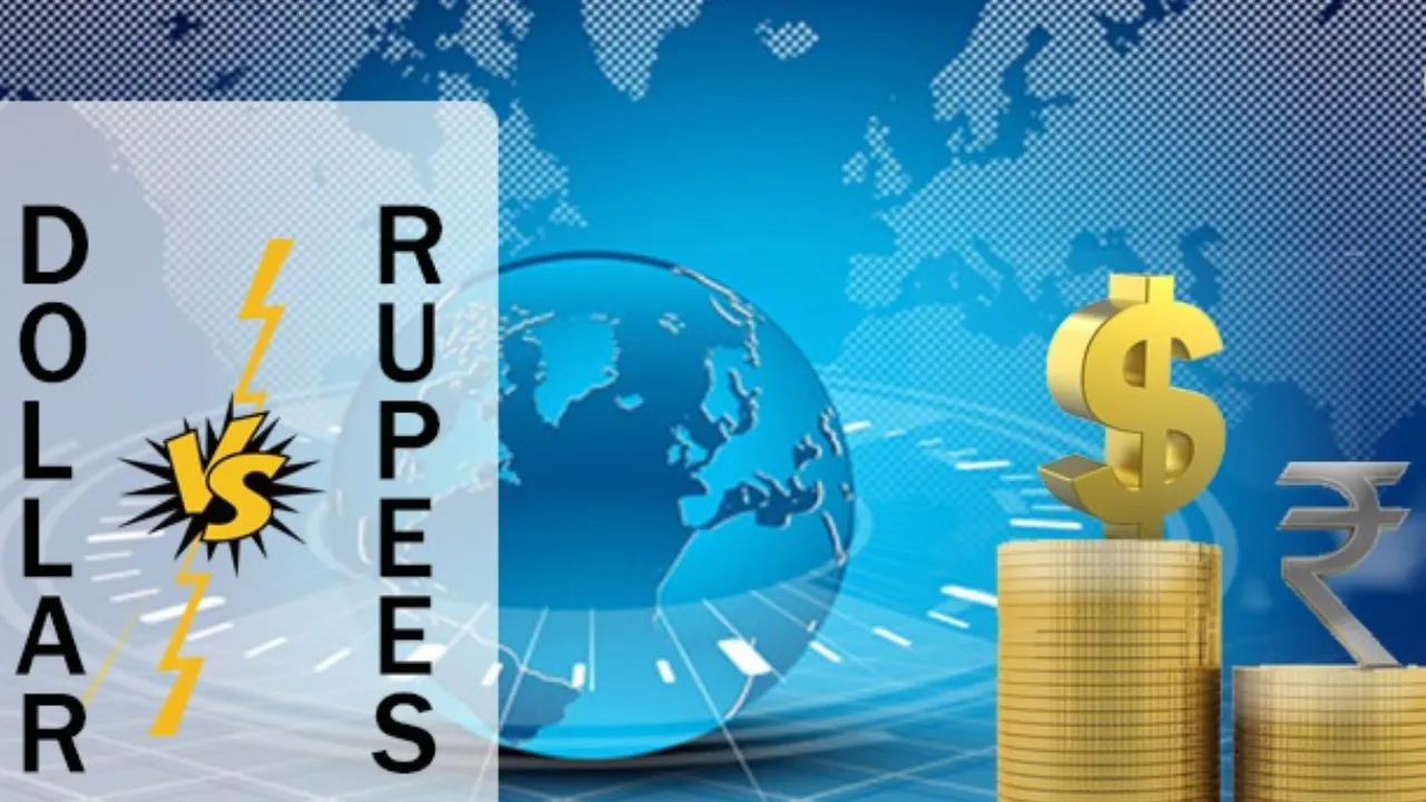 अमेरिकी डॉलर के मुकाबले 28 पैसे टूटकर 87.46 पर बंद रुपया