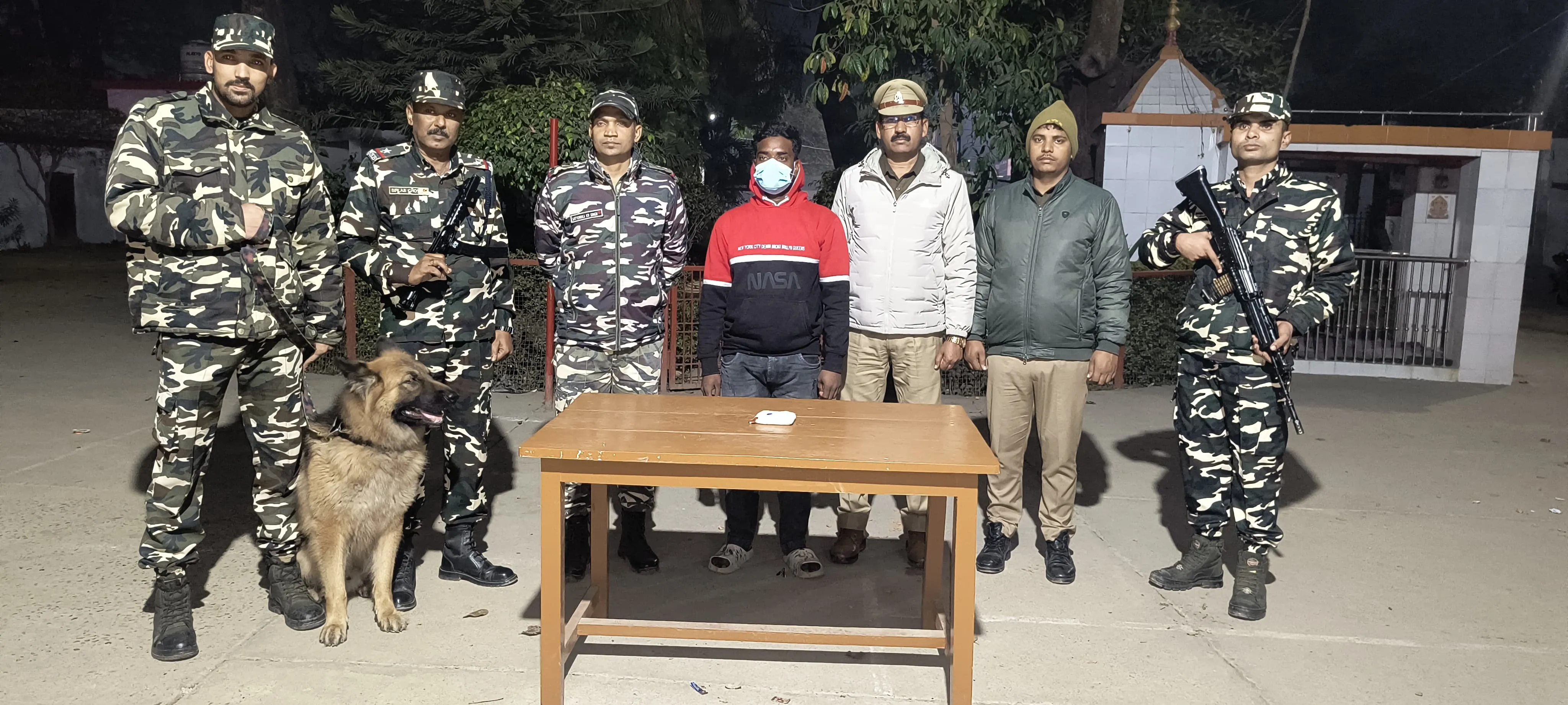 बहराइच: पुलिस और SSB को बड़ी सफलता, 50 लाख की स्मैक के साथ तस्कर गिरफ्तार