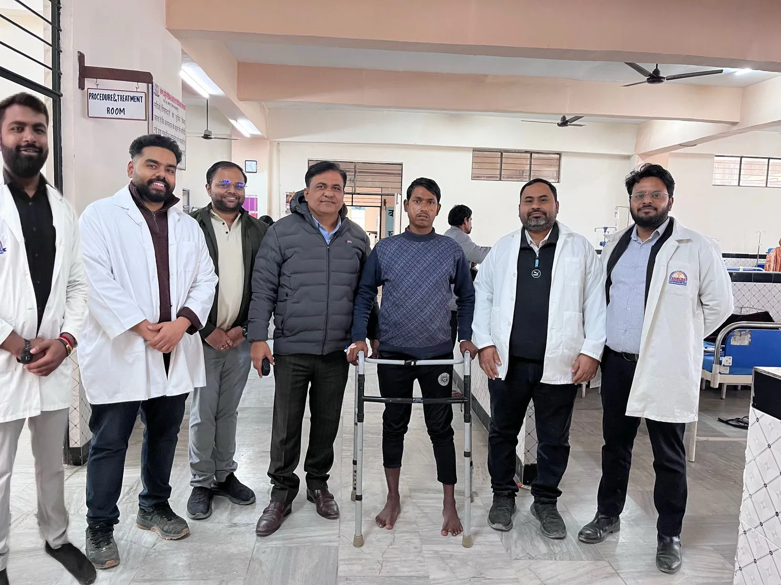 पप्पू को मिली नई जिंदगी, शाहजहांपुर में पहली बार टीबी से ग्रस्त कूल्हे का सफल प्रत्यारोपण